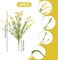 Yellow Forsythia Artificial Flowers, 4 Bundles 21inch Fake Forsythia Branches